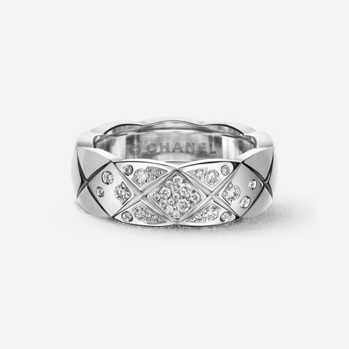 シャネルレディースゴールドリングc1197