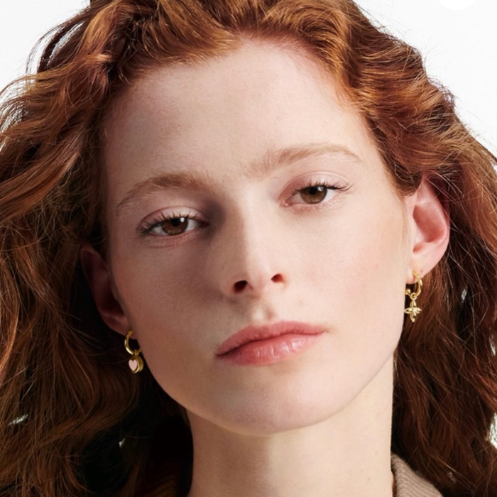 ルイヴィトンレディースゴールドピアスc1213