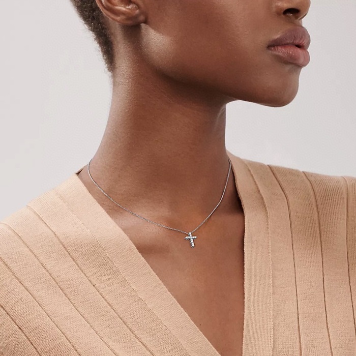 ティファニーレディースゴールドネックレスc1221