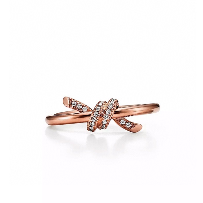 ティファニーレディースゴールドリングc1223