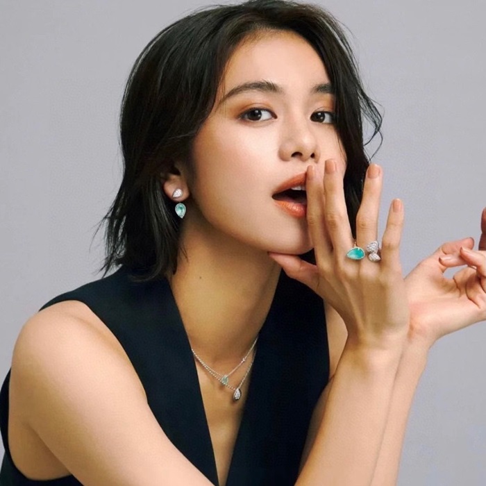 ブシュロンレディースゴールドピアスc1273