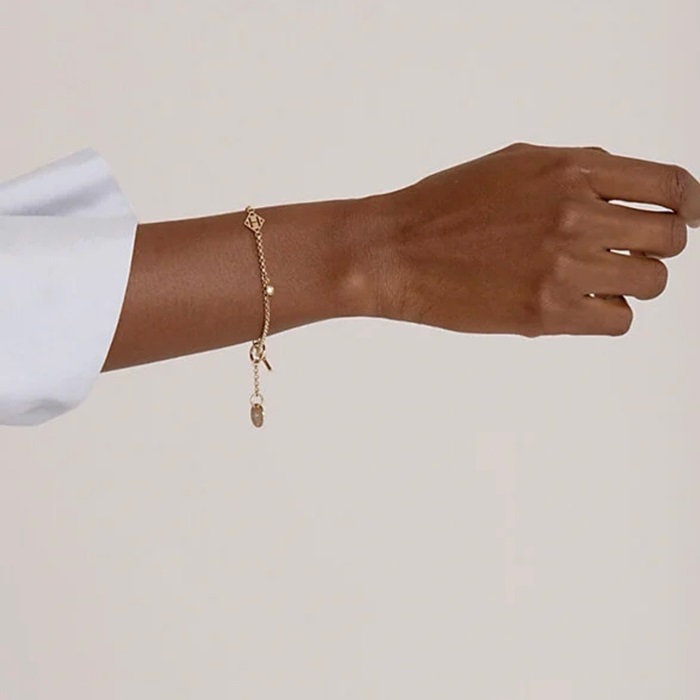 エルメスレディースゴールドブレスレットc1175