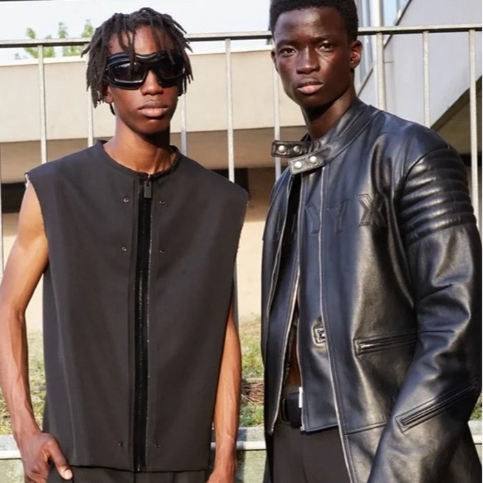 アリックスメンズトレンディブラックジャケットl159