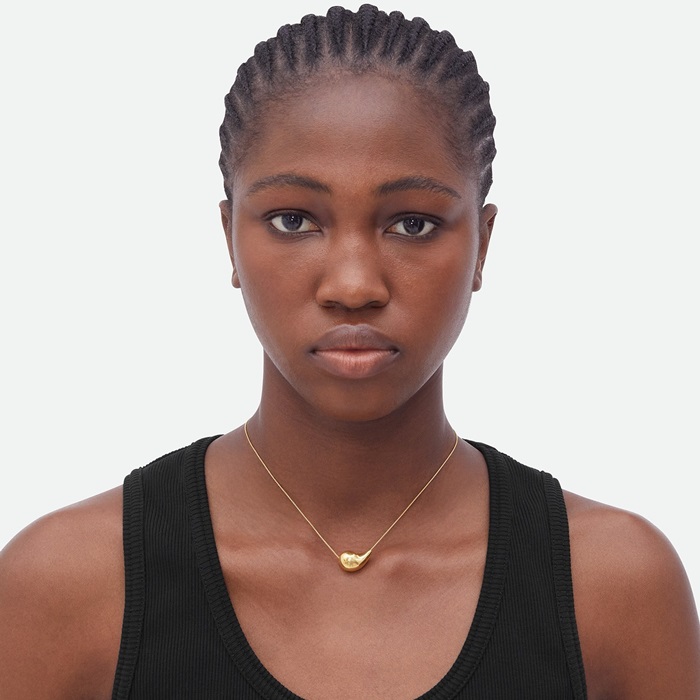 ボッテガヴェネタレディースゴールドネックレスc1279