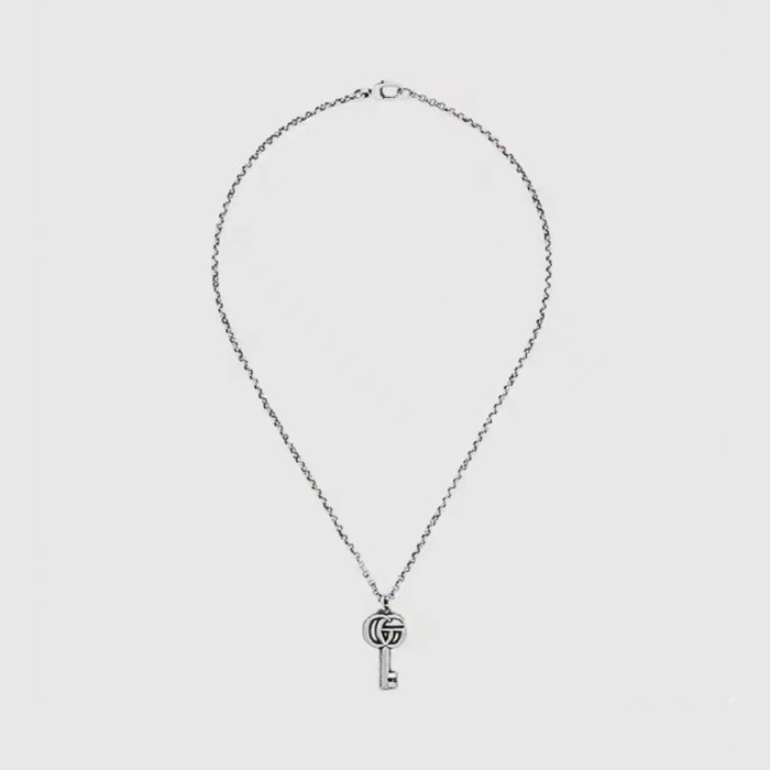 グッチユニセックスゴールドネックレスc1302