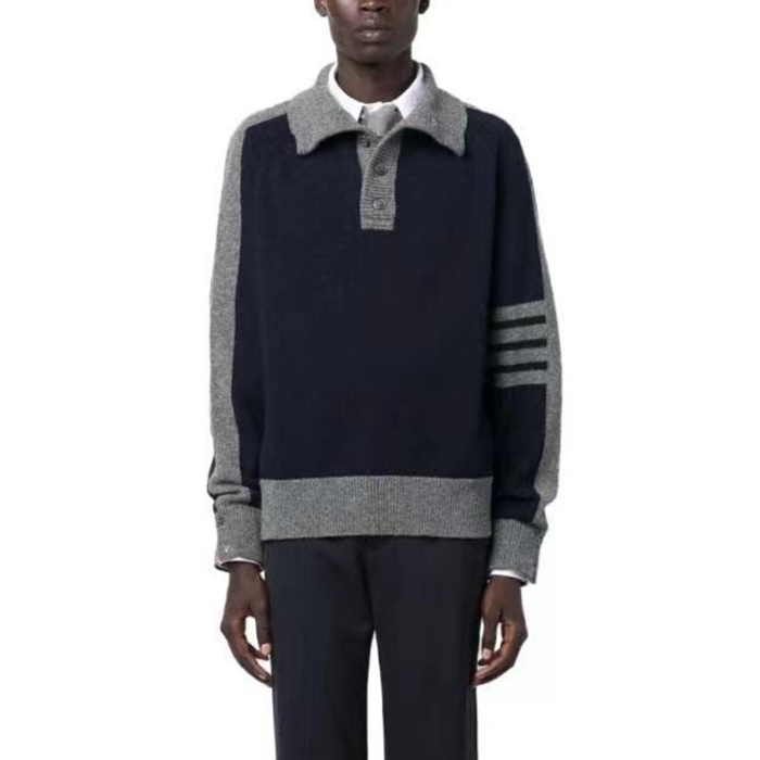 トムブラウンメンズポロニットh143