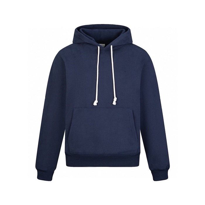 サンローランメンズカジュアルネイビーフーディc13