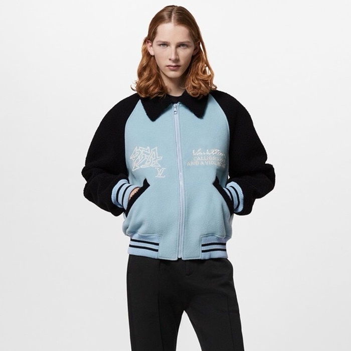 ルイヴィトンメンズブルージャケットc27