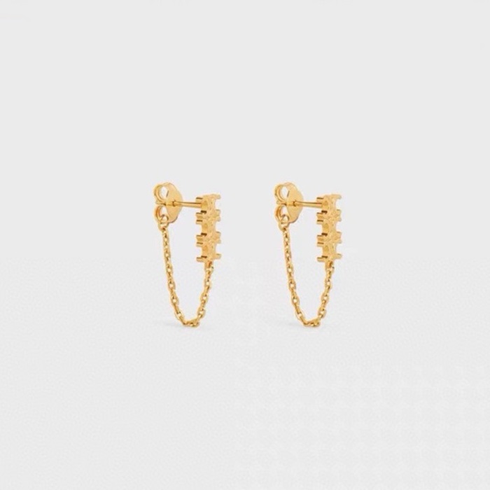 セリーヌレディースゴールドピアスc1337