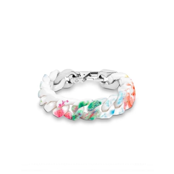 ルイヴィトンユニセックスゴールドブレスレットc1340