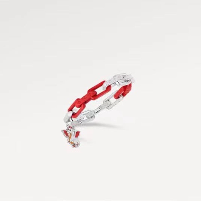 ルイヴィトンユニセックスゴールドブレスレットc1341