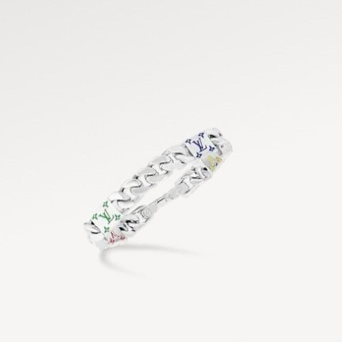 ルイヴィトンユニセックスゴールドブレスレットc1343