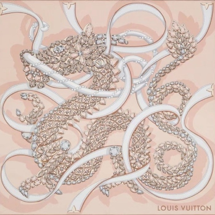 ルイヴィトンレディースピンクニットc1355