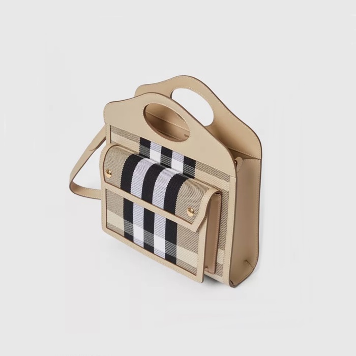 バーバリーレディースベージュクロスバッグb32