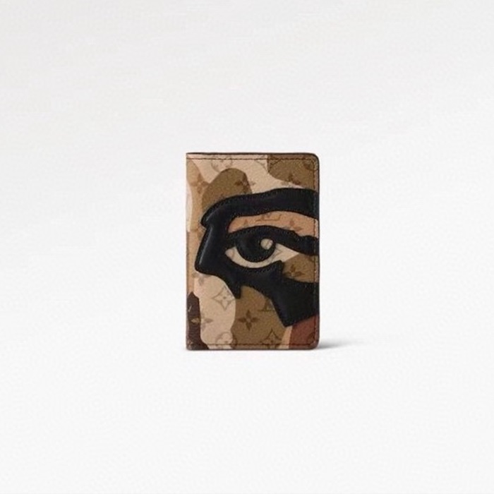 ルイヴィトンメンズブラウンカードケースw15