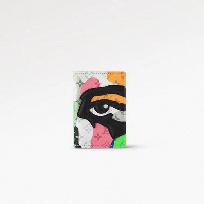 ルイヴィトンメンズホワイトカードケースw18