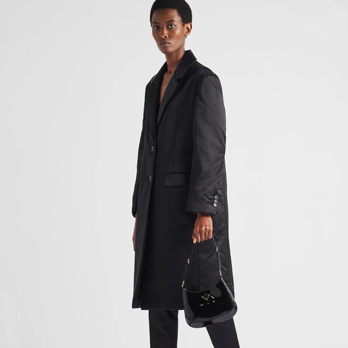 プラダレディースブラッククレオバッグb114