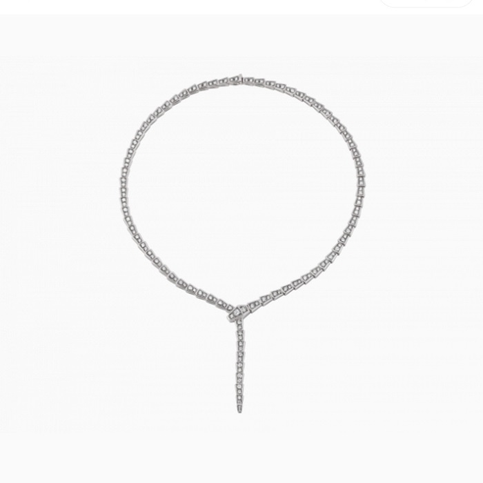 ブルガリレディースゴールドネックレスc1374