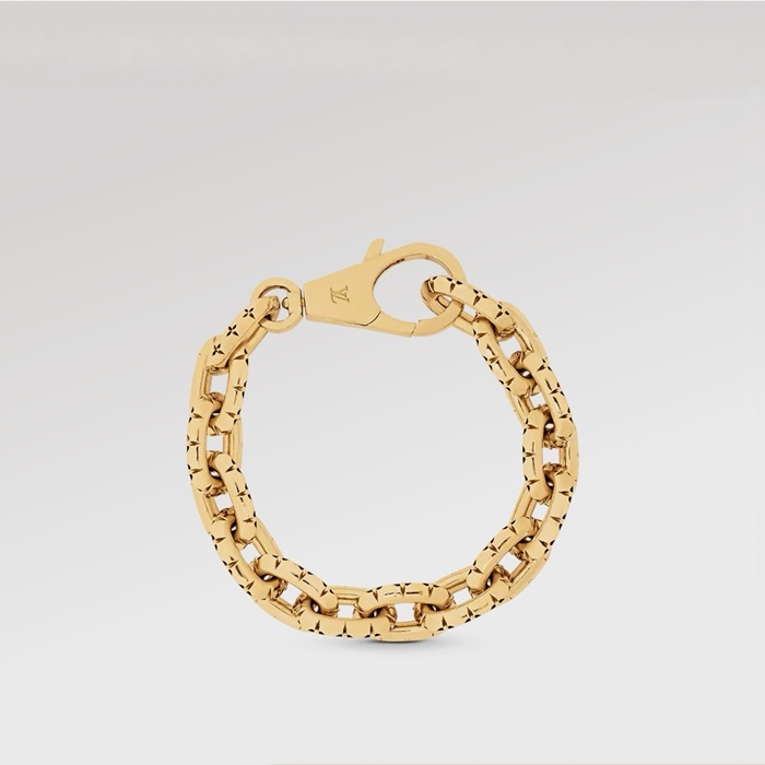 ルイヴィトンレディースゴールドブレスレットc1392