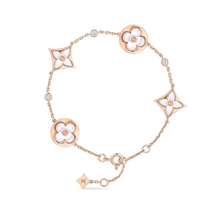 ルイヴィトンレディースゴールドブレスレットc1403