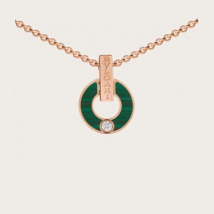 ブルガリレディースゴールドネックレスc1408