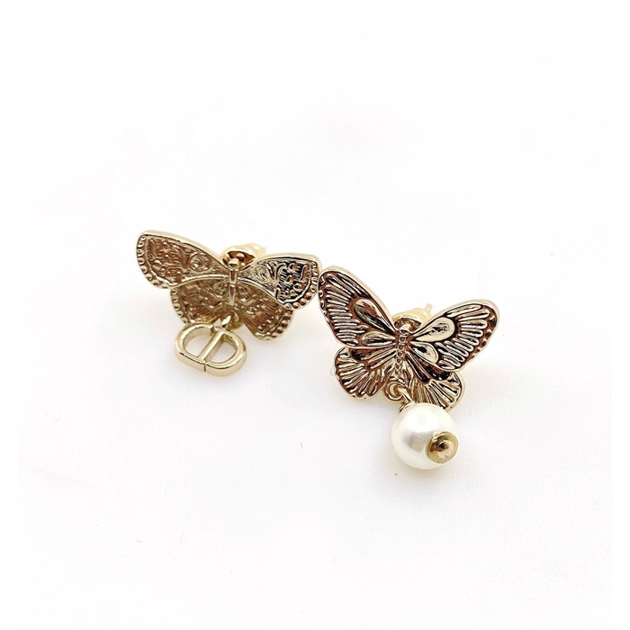 ディオールレディースゴールドピアスc1437