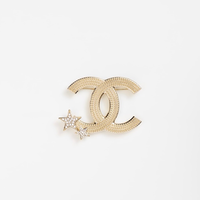 シャネルレディースゴールドブローチc1444