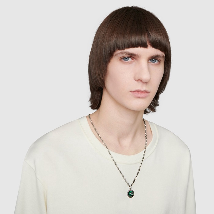 グッチユニセックスゴールドネックレスc1450