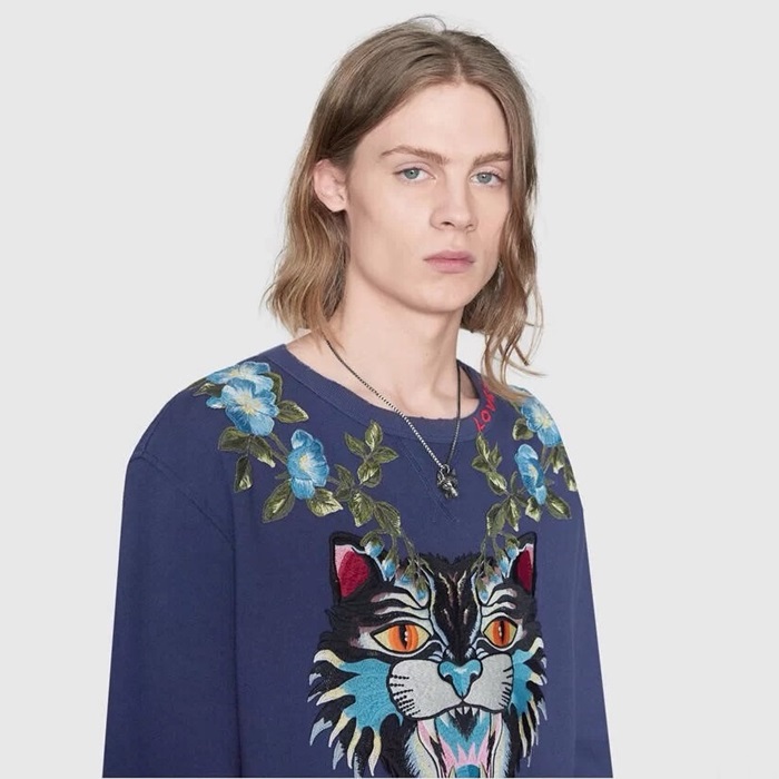 グッチユニセックスゴールドネックレスc1452