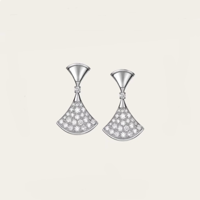 ブルガリレディースゴールドピアスc1476