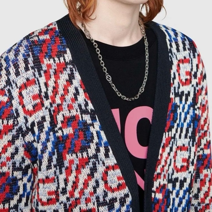 グッチユニセックスゴールドネックレスc1495