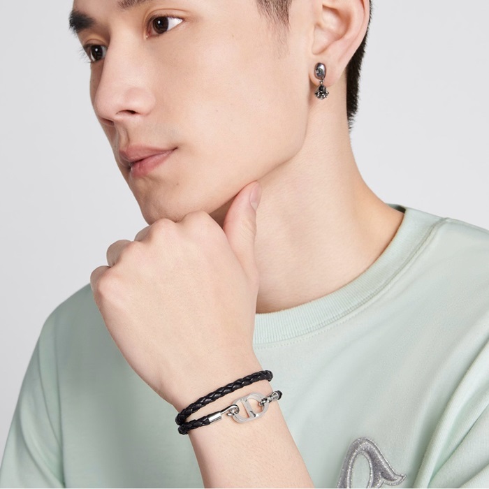 ディオールメンズゴールドブレスレットc1498