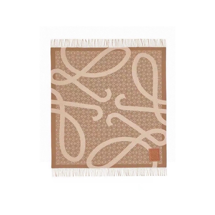 ロエベレディースベージュマフラーc1499