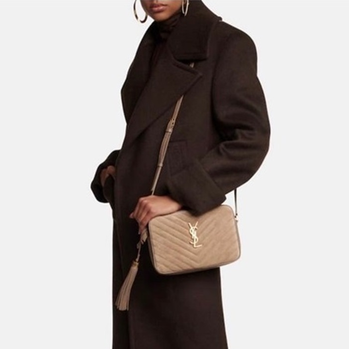 サンローランレディースピンクショルダーバッグb156