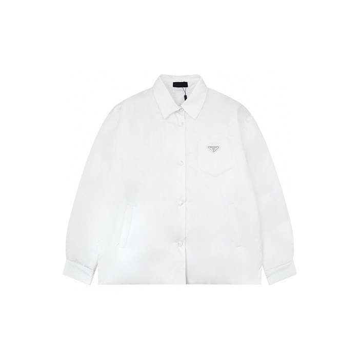 プラダメンズホワイトジャケットc52