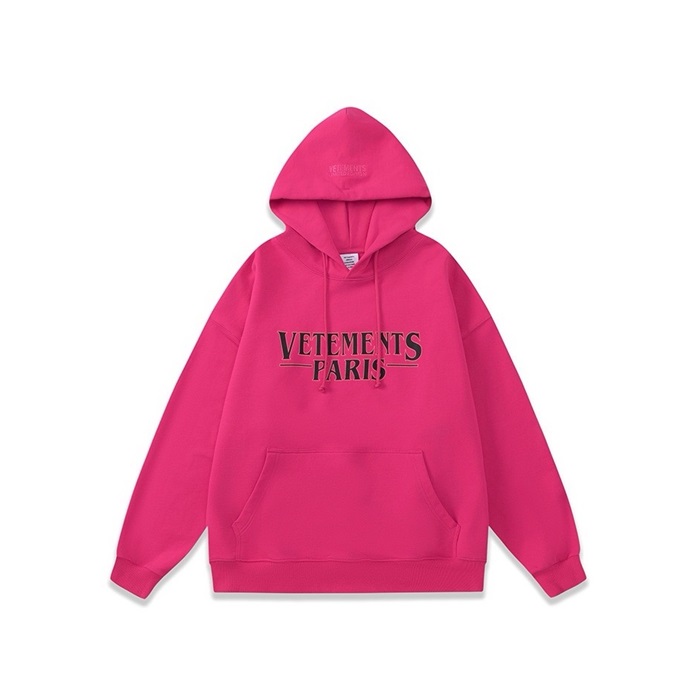 ヴェトモンメンズピンクフーディc72