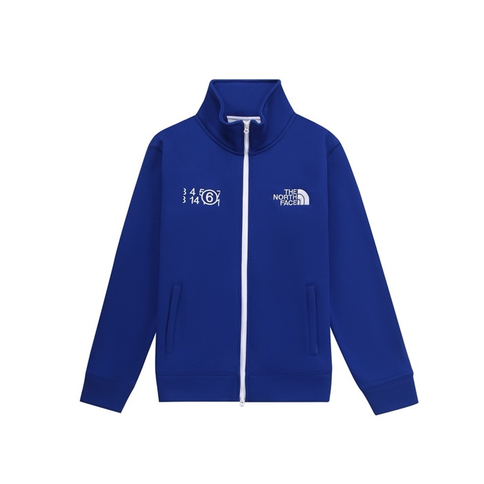 メゾンマルジェラメンズブルージップアップスウェットシャツc81