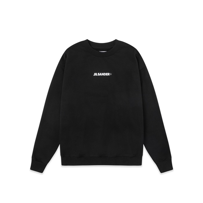 ジルサンダーメンズブラックスウェットシャツc88