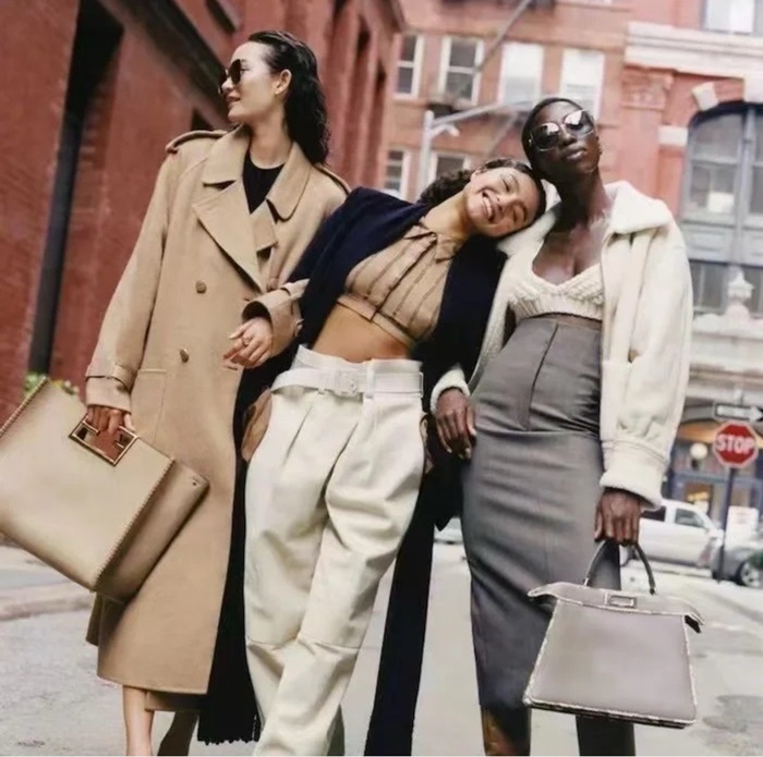 ェンディレディースグレーピーカブーバッグb173