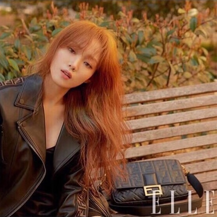 ェンディレディースブラックバゲットバッグb198