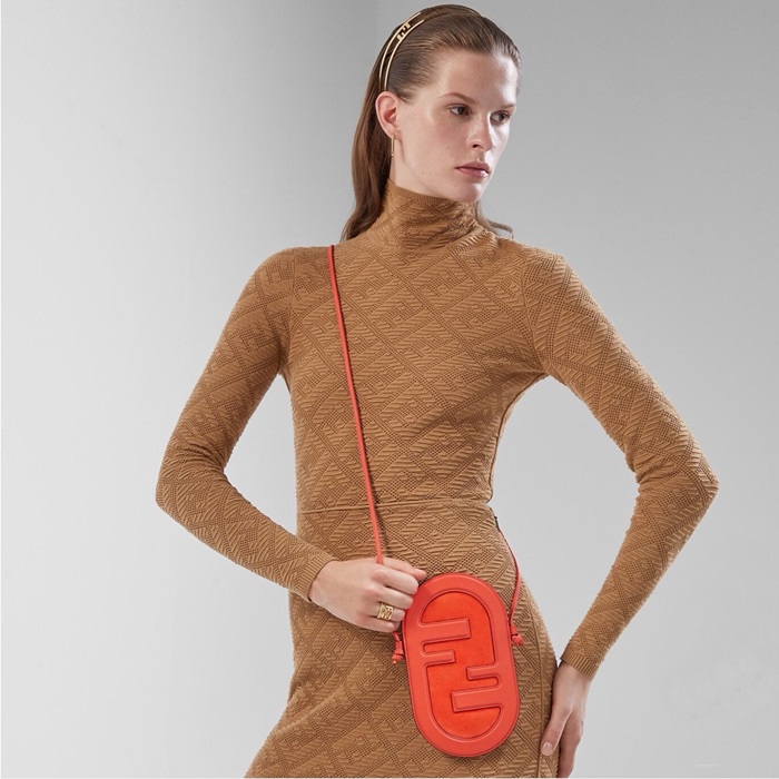 ェンディレディースレッドカメラバッグb243