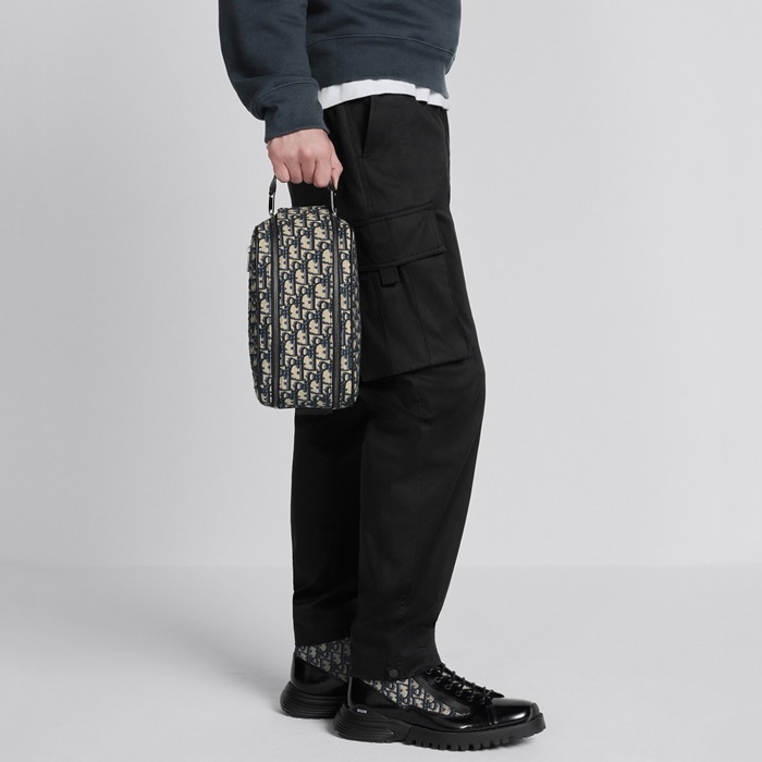 ディオールメンズオブリークパウチb344