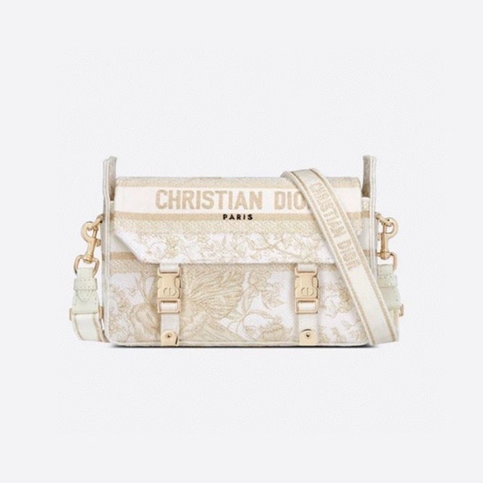 ディオールレディースゴールドキャンプバッグb352