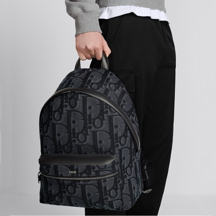 ディオールメンズオブリークバックパックb447
