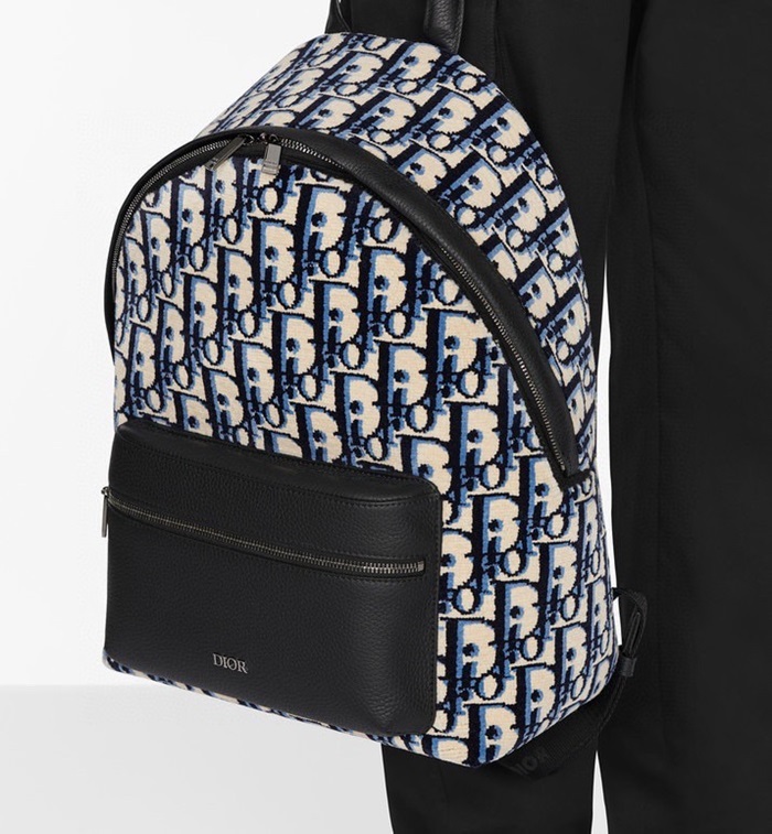 ディオールメンズオブリークバックパックb451