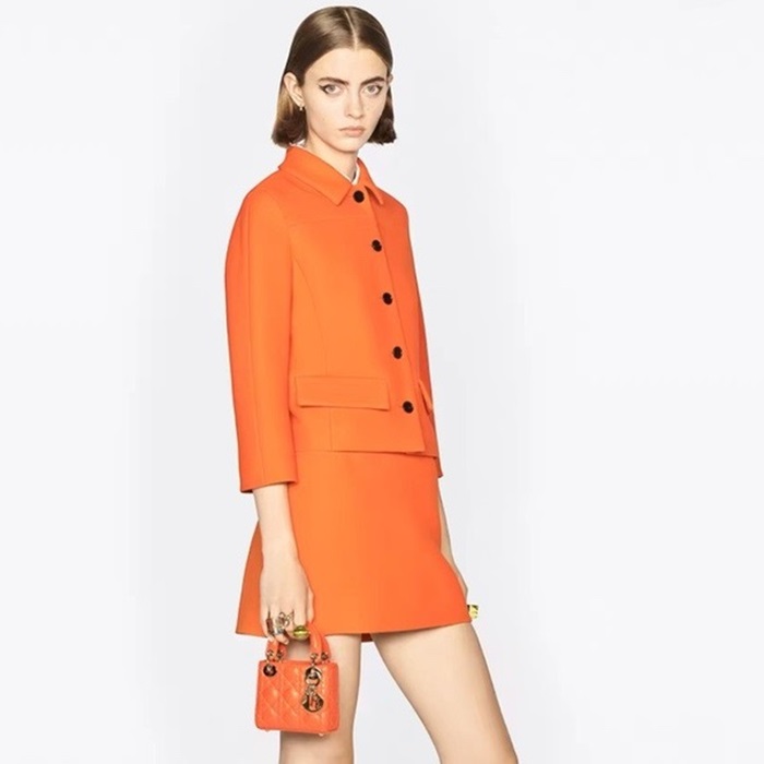 ディオールレディーススーパーミニレディバッグb464