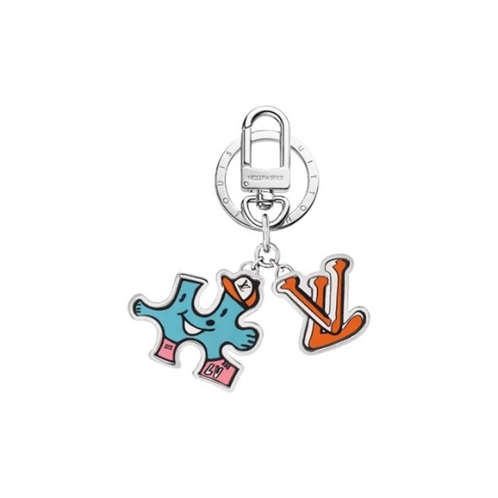 ルイヴィトンレディースゴールドキーホルダーc1575