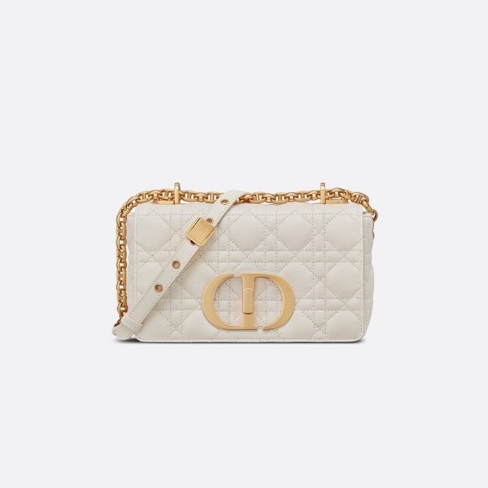 ディオールレディースホワイトカロバッグb501