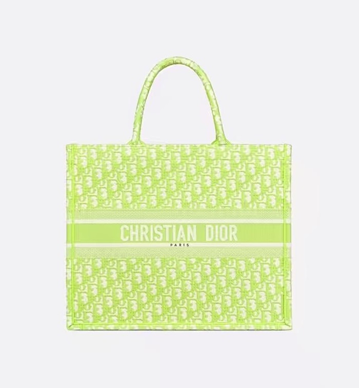 ディオールレディースグリーンブックトートバッグb516