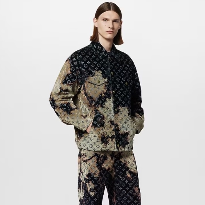 ルイヴィトンメンズブラックジャケットc59